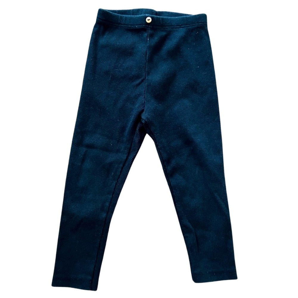 Zara girls ribbed leggings size 2-3 years in excellent condition